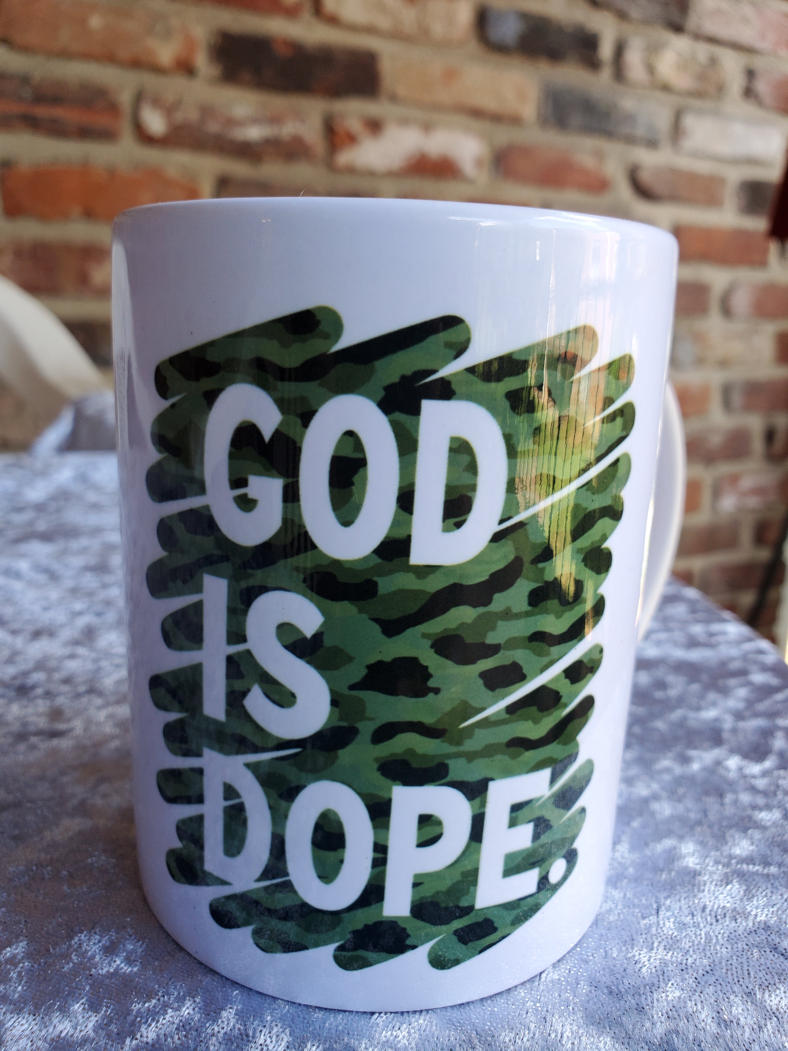 "God Is Dope" 15 oz Coffee Mug