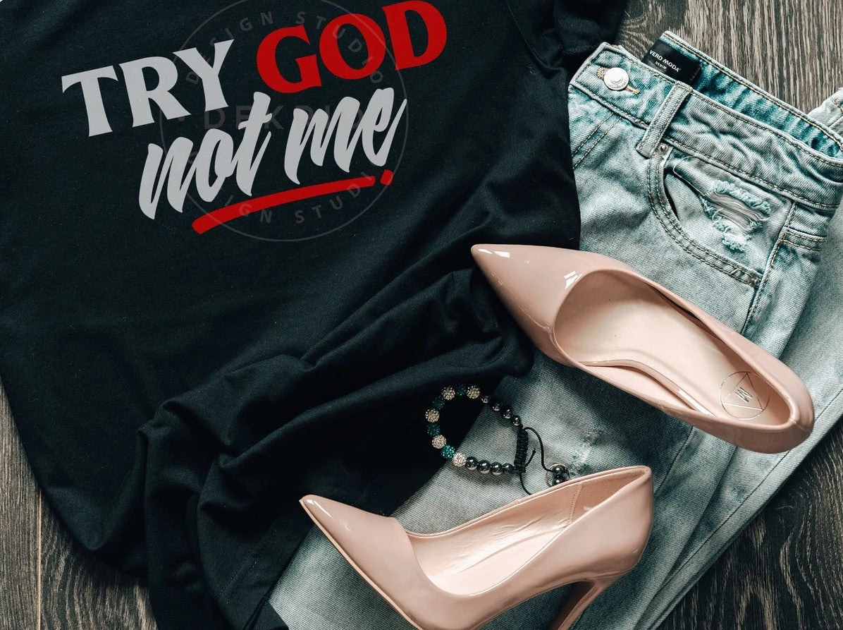 Try God NOT Me! Unisex Hoodie